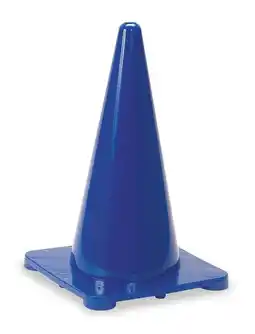 Walmart Manufacturer Varies Traffic Cone,18 In.Blue 1YBW4 offer