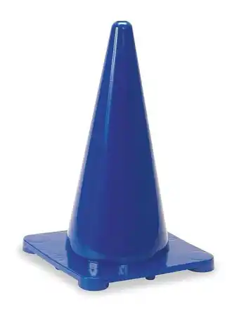Walmart Manufacturer Varies Traffic Cone,18 In.Blue 1YBW4 offer