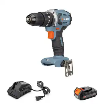 Walmart Senix PDHX2-M2 20V MAX Brushless Lithium-Ion 1/2 in. Cordless Hammer Drill Kit (2 Ah) offer