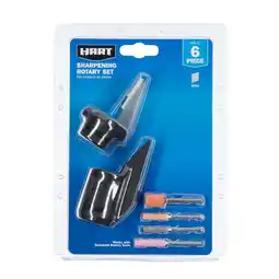 Walmart HART 6-Piece Sharpening Rotary Tool Accessory Kit for Blade Sharpening offer