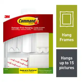 Walmart Command General Purpose Picture Hanging Kit, Hang Up To 15 Pictures offer