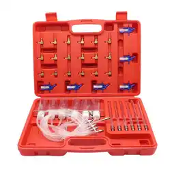 Walmart Copper/ Plastic Fuel Tester Injector Flow Test Tool Kit Fuel Tester Set Parts offer