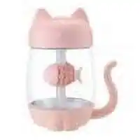 Walmart 3 In 1 Simple Usb Mini Desk Cat Humidifier Humidifier Small Night Light offer