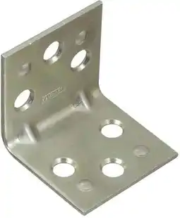 Walmart 20/Pack Stanley Hardware 285510 1.5 Znc Dbl Wide Corner Brace offer