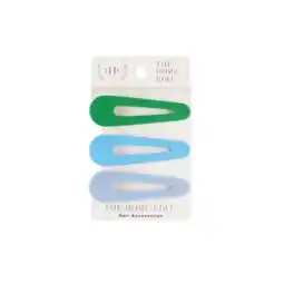 Walmart The Home Edit Salon Hair Clips, Blue Multi-Color, 3 Ct offer