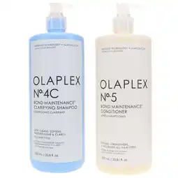 Walmart Olaplex No.4C Bond Maintenance Clarifying Shampoo & No. 5 Conditioner 33.8 oz Combo Pack offer