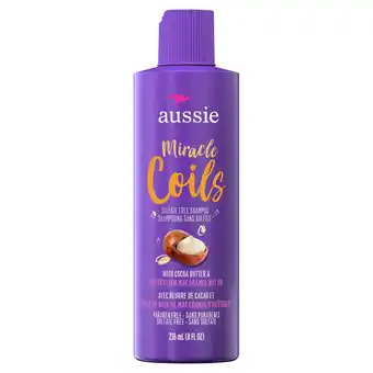 Walmart Aussie Miracle Coils Shampoo, Sulfate Free, 8 fl oz offer