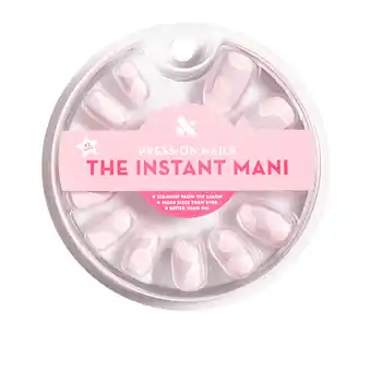 Walmart Olive & June Press-on Artificial Nails, Round Short, Groovy Swirl, Pink, 42 Count offer