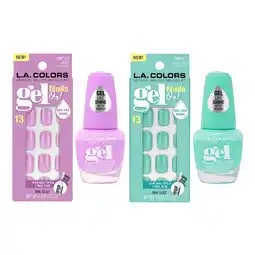 Walmart L.A. COLORS Nail Polish & Artificial Nail Tip Bundle, Chillout, 4pc offer