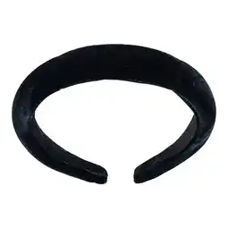 Walmart Wild Primrose by Scunci Fashion Padded Headband in Velvet Fabric Black, 1ct offer