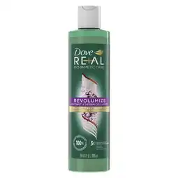 Walmart Dove Real Biomimetic Care Daily Shampoo with Vegan Collagen, Coconut, 10 fl oz offer
