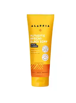 Walmart Alaffia Authentic African Black Soap Facial Cleanser Cream for All Skin Types, Unscented, 3.4 oz offer