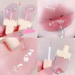 Walmart Ice cream Liquid Lip Glaze Oil Shimmer Lipstick Makeup Jelly Hot FAST Gloss G7F2 offer