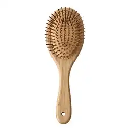 Walmart Wooden comb with Wooden Bristles, Hair Brush for Detangling and Styling for Women's Hair offer