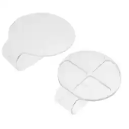 Walmart HOKARUA 2pcs Makeup Plate Handheld Makeup Mixing Plates Makeup Blending Tray Cosmetic Pallets offer