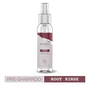 Walmart Rooted Rituals Ginger Root and Mint Pre-Shampoo Root Rinse, 5.7 fl oz offer