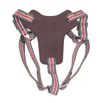 Walmart Vibrant Life Premium Panel Step-in Dog Harness, Olive, Medium offer