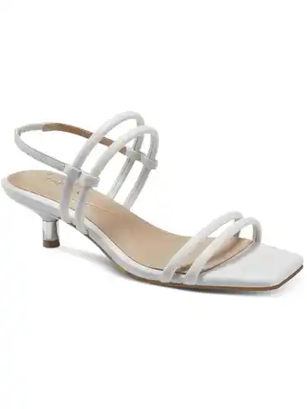Walmart Alfani Womens Paulina Open Toe Ankle Strap Kitten Heels offer