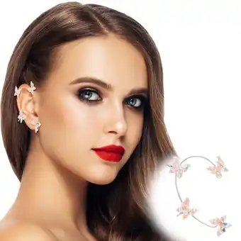 Walmart Wioihee 1pc Women's Clip-On Earrings Hook without Pierced offer