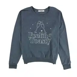 Walmart Project Social T Womens Feeling Toasty Sweatshirt, Blue, Medium offer