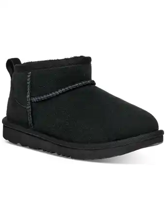 Walmart Ugg Girls CLASSIC ULTRA MINI Sude Little Kid Winter & Snow Boots offer