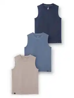 Walmart Little Star Organic Toddler Boys 3Pk Muscle Tank Tops, Size 12M-10 offer