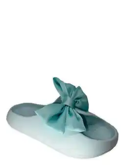 Walmart Love 83 Little & Big Girl Bowknot Slides offer