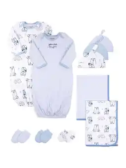 Walmart Little Star Organic Baby Boy 10Pc Mix & Match Set, Size Newborn-3 Months offer