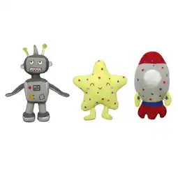 Walmart Spark Create Imagine Celestial Knit Plush Set, Multicolor, Infant, 3 Pieces offer