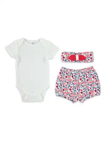 Walmart ChickPea Baby Girl 3 PC Set Newborn-9 Months offer