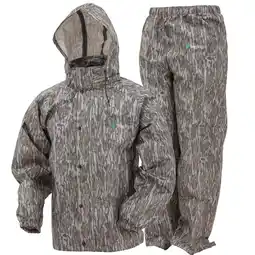 Walmart Frogg Toggs Men's Classic All-Sport Rain Suit | Mossy Oak Bottomland | Size 2X offer