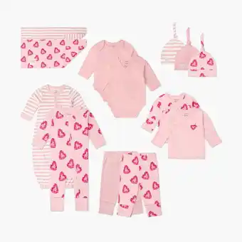 Walmart Paris Hilton x Monica + Andy Organic Cotton 13pc Gift Box Set, Sizes Preemie- 0-3 Months offer