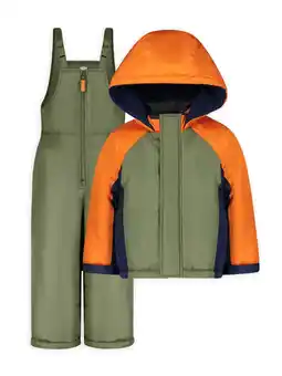 Walmart Child of Mine by Carters Baby BoyOlive 2-Piece Snowsuit Outerwear offer
