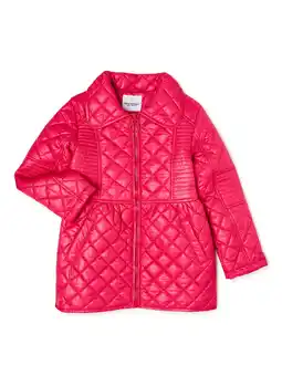 Walmart Urban Republic Baby and Toddler Girls’ Quilted Anorak, Sizes 12M-4T offer