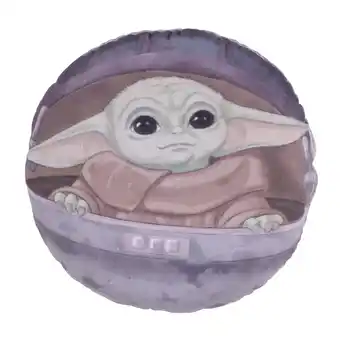 Walmart Star Wars the Mandalorian The Child Toddler Decorative Pillow, Round, 1 Count offer