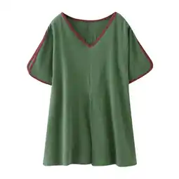 Walmart ZPWKLM ZPWKLM Print Short Sleeve V Neck Robe With Belt For Girl Boy Top For Infnants size 7-8T offer
