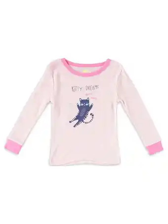 Walmart Sol Sleep Toddler Girl 4 Piece Long Sleeve Pajama Sleep Set, Sizes 12 Months-4T offer
