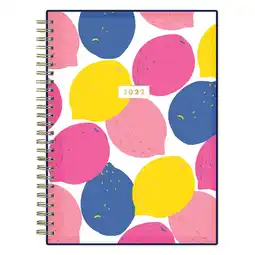 Walmart 2022 Weekly and Monthly CYO Planner Notes, 5.875x8.625, by Dabney Lee for Blue Sky, Lemons offer