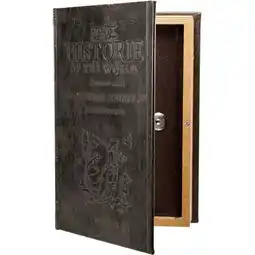Walmart Barska Antique Book Safe with Key Lock offer