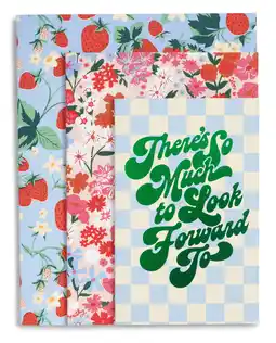 Walmart Ban.Do Strawberry Fields Rough Draft Notebook Set of 3 with Cardstock Cover and Wood Free Paper offer