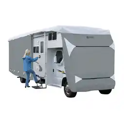 Walmart Classic Accessories Overdrive PolyPRO3 Deluxe RV Cover, Fits 32'-35' RVs, Polypropylene, Gray offer