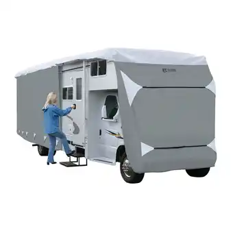Walmart Classic Accessories Overdrive PolyPRO3 Deluxe RV Cover, Fits 32'-35' RVs, Polypropylene, Gray offer