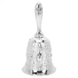 Walmart Restaurant Small Bell Decor Zinc Alloy Festival Adornment Quiet Temple Silver Outdoor Child offer