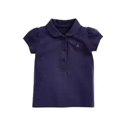 Walmart ZPWKLM Short Sleeve Polo Shirt Lapel For Child Turn Down Collar Clothes For Girls Boys size 18-24M offer
