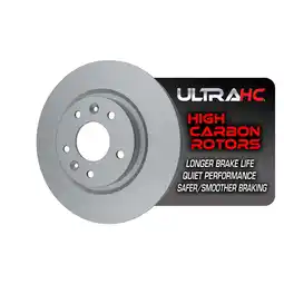 Walmart UltraHC Coated High Carbon Brake Rotor, Front UR004348, Nissan Rogue 2020-2014 offer