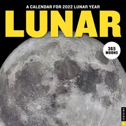 Walmart Andrews Mcmeel 2022 Lunar 12 x 12 Wall Calendar offer