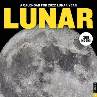 Walmart Andrews Mcmeel 2022 Lunar 12 x 12 Wall Calendar offer