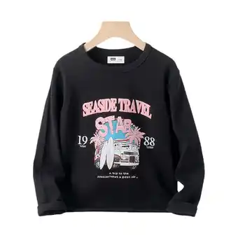 Walmart ZPWKLM ZPWKLM Long Sleeve Printing Coat For Child Crew Neck Top For Baby Autumn Wear size 4-5T offer