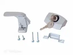 Walmart RV Designer E311 Locking Camper Door Latch - Gray offer