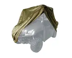 Walmart Camco 66022 Black Boar UTV Cover Olive Drab 210D Polyester Cover for UTV offer